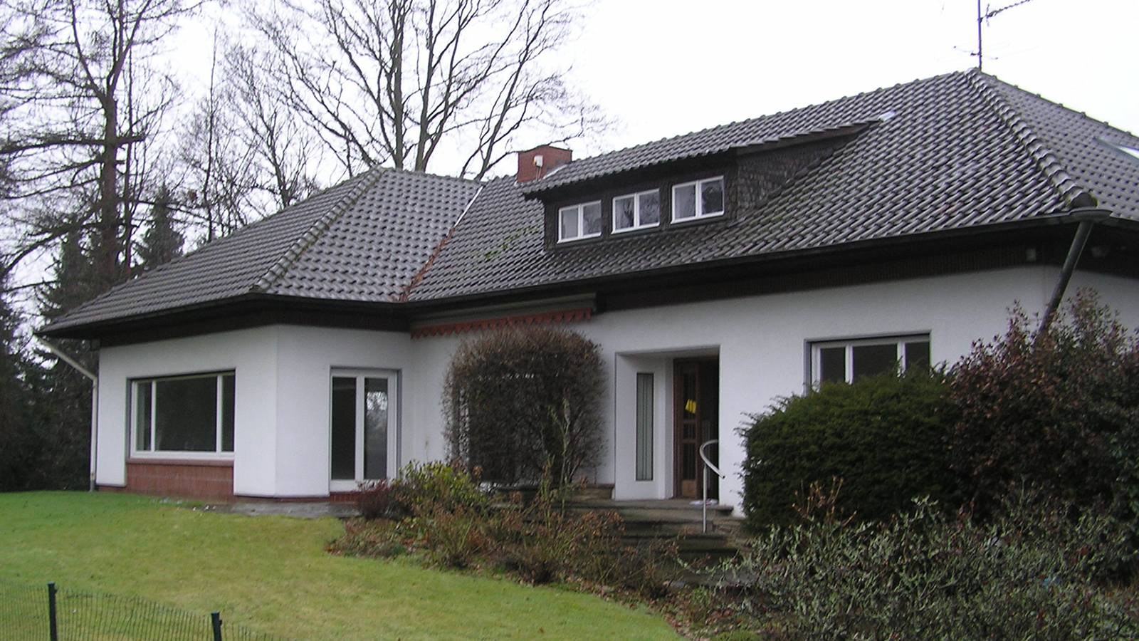 Haus mit Ziegelstein