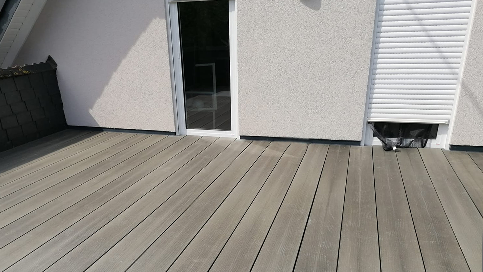 Terrasse mit WPC-Belag